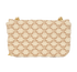Triomphe Matelasse Chain Shoulder Bag, back view